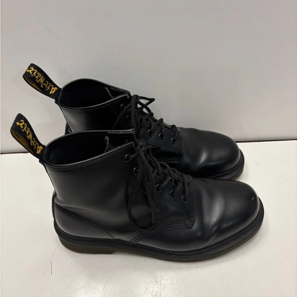 Men’s Dr Martens 101 SMOOTH LEATHER ANKLE BOOTS